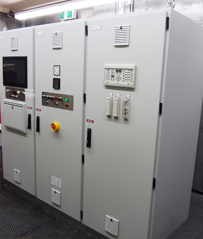 EAS1 control cabinet 