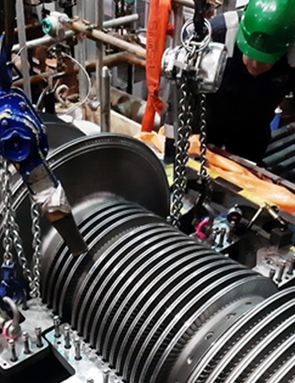 SST400 Steam Turbine Maintenance Works in the South of England